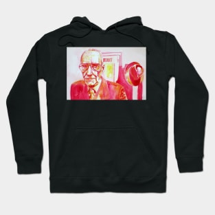 WILLIAM S. BURROUGHS watercolor portrait .4 Hoodie